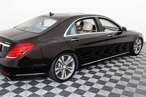 Black 2015 Mercedes-Benz S-Class 4MATIC