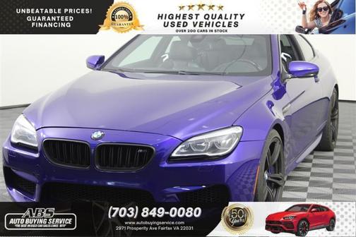 Imperial Blue Metallic 2016 BMW M6 Base