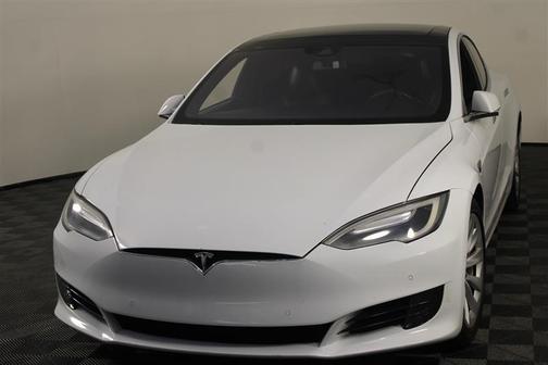 Solid White 2016 Tesla Model S 75D
