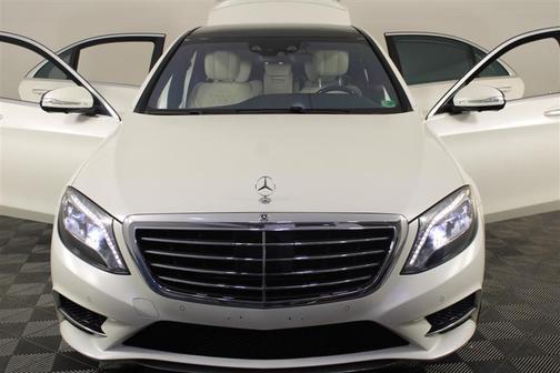 designo Magno Cashmere White (Matte Finish) 2015 Mercedes-Benz S-Class 4MATIC