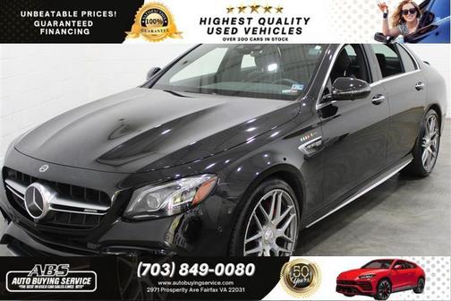 Black 2019 Mercedes-Benz AMG E 63 S 4MATIC