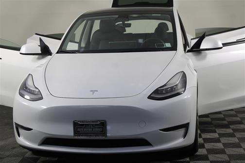 Pearl White Multi-Coat 2023 Tesla Model Y