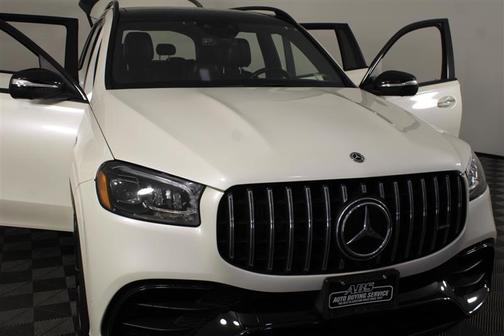 Polar White 2021 Mercedes-Benz AMG GLS 63 Base