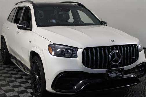 Polar White 2021 Mercedes-Benz AMG GLS 63 Base