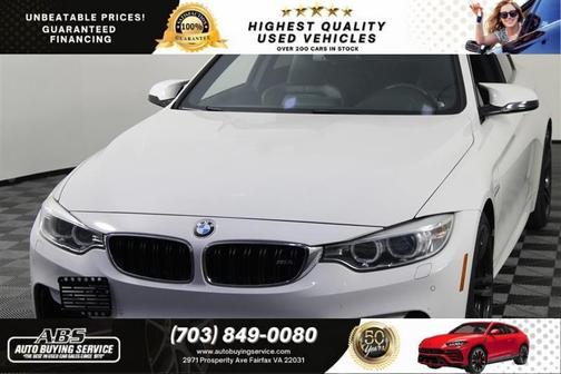 Alpine White 2015 BMW M4 Base