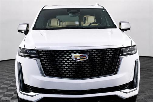 Crystal White Tricoat 2023 Cadillac Escalade Premium Luxury