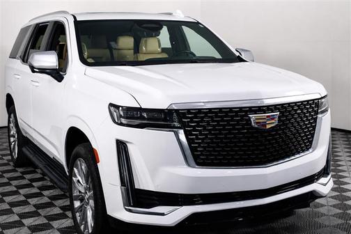Crystal White Tricoat 2023 Cadillac Escalade Premium Luxury