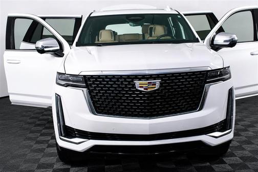 Crystal White Tricoat 2023 Cadillac Escalade Premium Luxury
