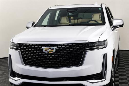 Crystal White Tricoat 2023 Cadillac Escalade Premium Luxury