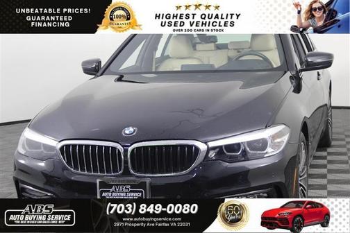 Black 2017 BMW 530 xDrive