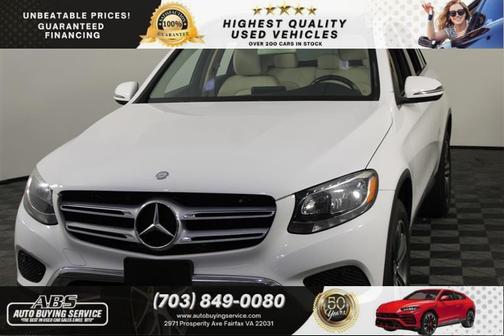 Polar White 2016 Mercedes-Benz GLC 300 4MATIC