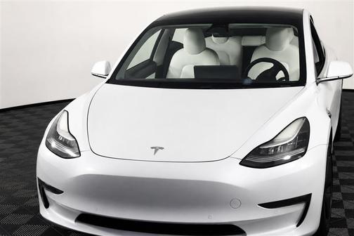 Pearl White Multi-Coat 2020 Tesla Model 3 Long Range