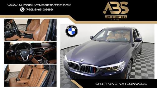 Blue 2018 BMW 530 xDrive