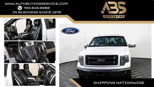 White Platinum Metallic Tri-Coat 2013 Ford F-150 FX