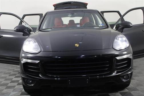 Black 2017 Porsche Cayenne Platinum Edition