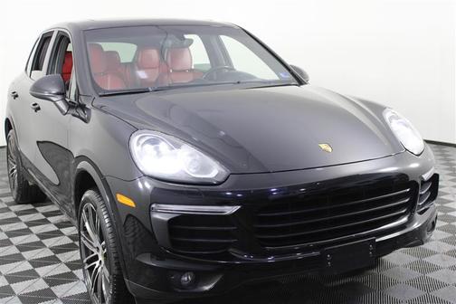 Black 2017 Porsche Cayenne Platinum Edition