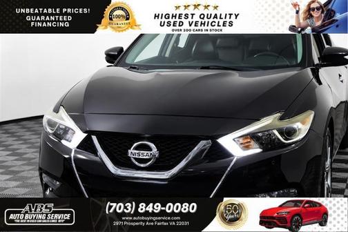Super Black 2018 Nissan Maxima 3.5 SV