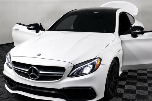 Polar White 2017 Mercedes-Benz AMG C 63 AMG C 63