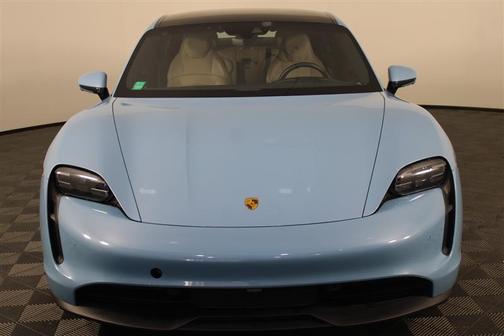 Blue 2022 Porsche Taycan