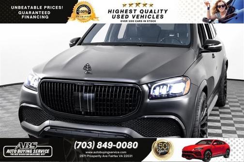 Black 2021 Mercedes-Benz Maybach GLS 600 4MATIC