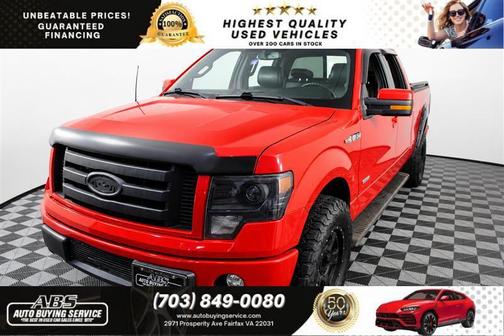 Race Red 2013 Ford F-150 FX4