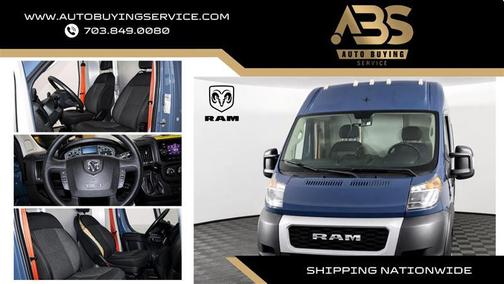 Black Clearcoat 2020 RAM ProMaster 3500 High Roof