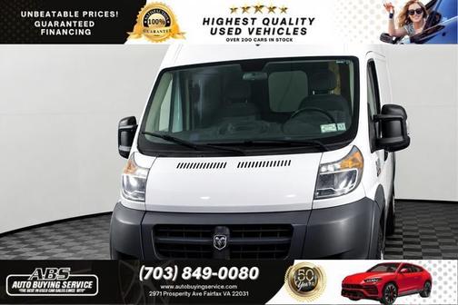 Bright White Clearcoat 2017 RAM ProMaster 1500 Base