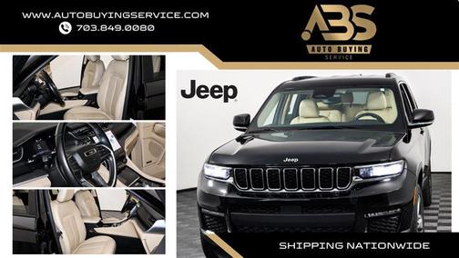 Diamond Black Crystal Pearlcoat 2022 Jeep Grand Cherokee L Limited