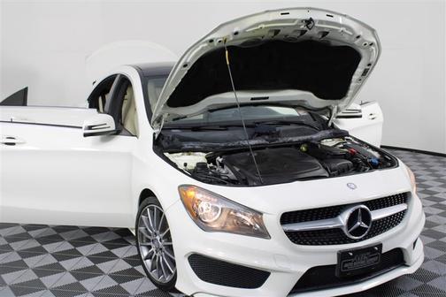 Cirrus White 2016 Mercedes-Benz CLA-Class 4MATIC