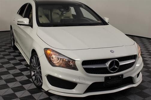 Cirrus White 2016 Mercedes-Benz CLA-Class 4MATIC