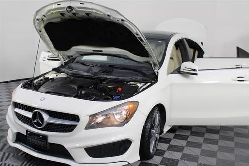 Cirrus White 2016 Mercedes-Benz CLA-Class 4MATIC
