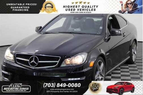 2012 Mercedes-Benz C-Class C 63 AMG