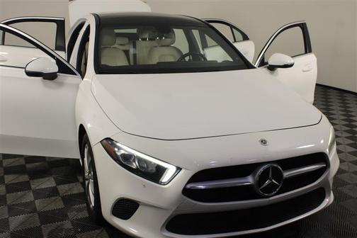 Digital White Metallic 2019 Mercedes-Benz A-Class A 220