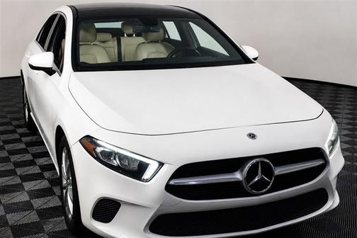 Digital White Metallic 2019 Mercedes-Benz A-Class A 220
