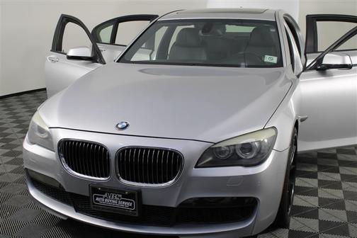 Silver 2011 BMW 740 740i