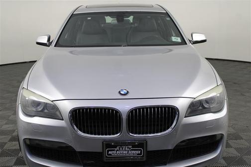 Silver 2011 BMW 740 740i