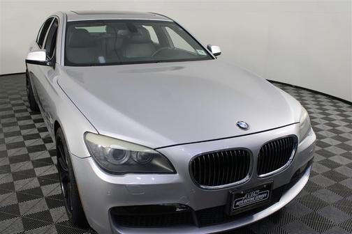 Silver 2011 BMW 740 740i