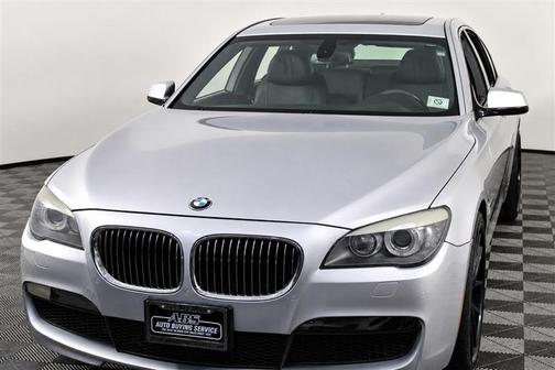 Silver 2011 BMW 740 740i