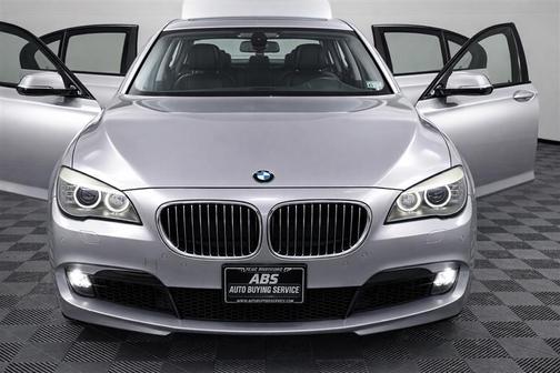 Silver 2011 BMW 740 740i