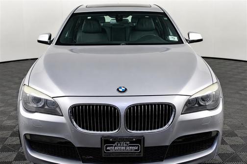 Silver 2011 BMW 740 740i