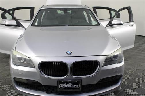 Silver 2011 BMW 740 740i