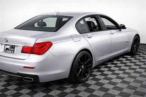 Silver 2011 BMW 740 740i