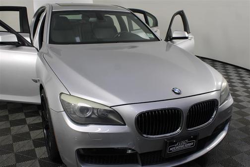 Silver 2011 BMW 740 740i