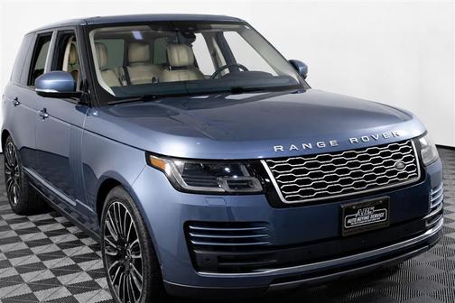 Blue 2019 Land Rover Range Rover 3.0L V6 Supercharged HSE