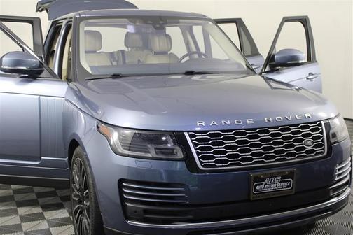 Blue 2019 Land Rover Range Rover 3.0L V6 Supercharged HSE
