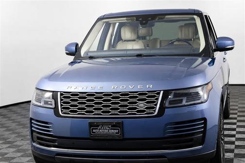 Blue 2019 Land Rover Range Rover 3.0L V6 Supercharged HSE