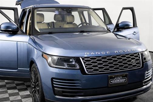 Blue 2019 Land Rover Range Rover 3.0L V6 Supercharged HSE