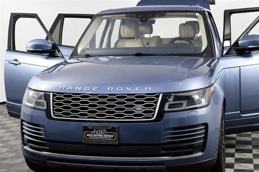 Blue 2019 Land Rover Range Rover 3.0L V6 Supercharged HSE