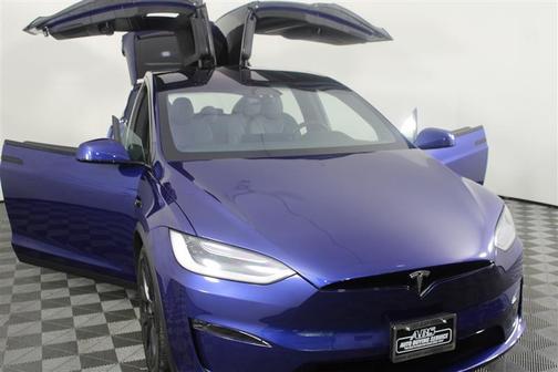 Deep Blue Metallic 2023 Tesla Model X