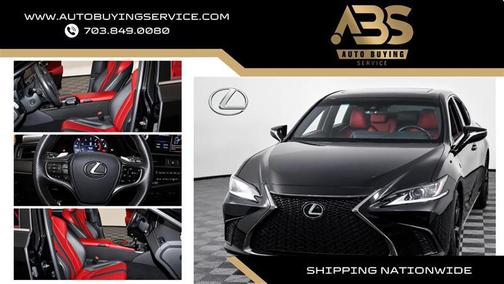 Obsidian 2022 Lexus ES 350 F Sport